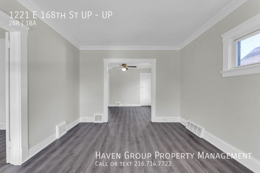 Welcome to 1221 E 168th St | UP Unit, Cleveland, OH 44110! This well-maintained 2-bedroom, 1-bath upper unit offers a comfortable and inviting living space in a convenient location. property image