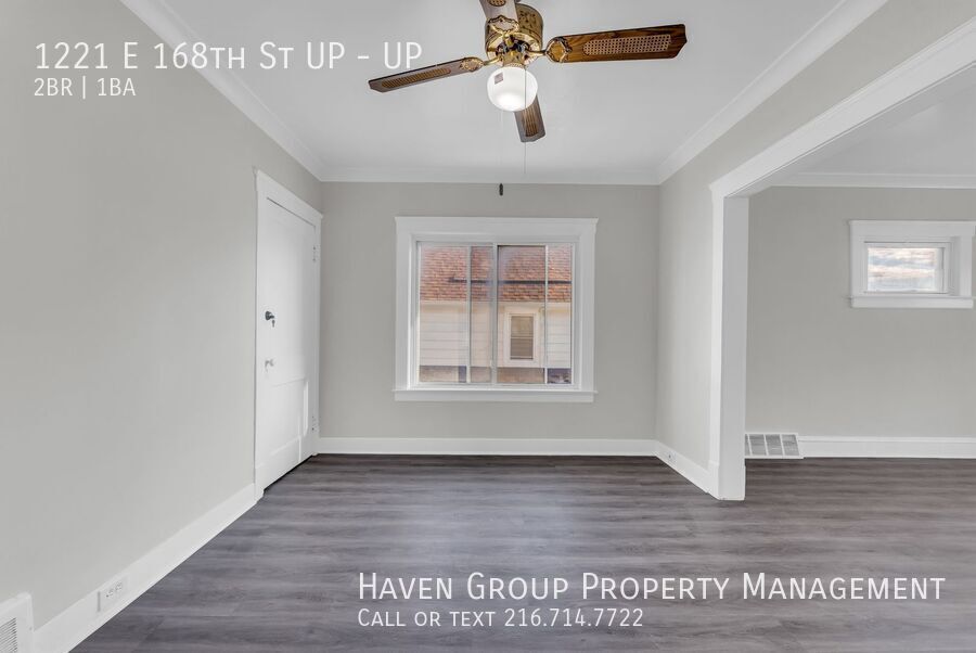 Welcome to 1221 E 168th St | UP Unit, Cleveland, OH 44110! This well-maintained 2-bedroom, 1-bath upper unit offers a comfortable and inviting living space in a convenient location. property image