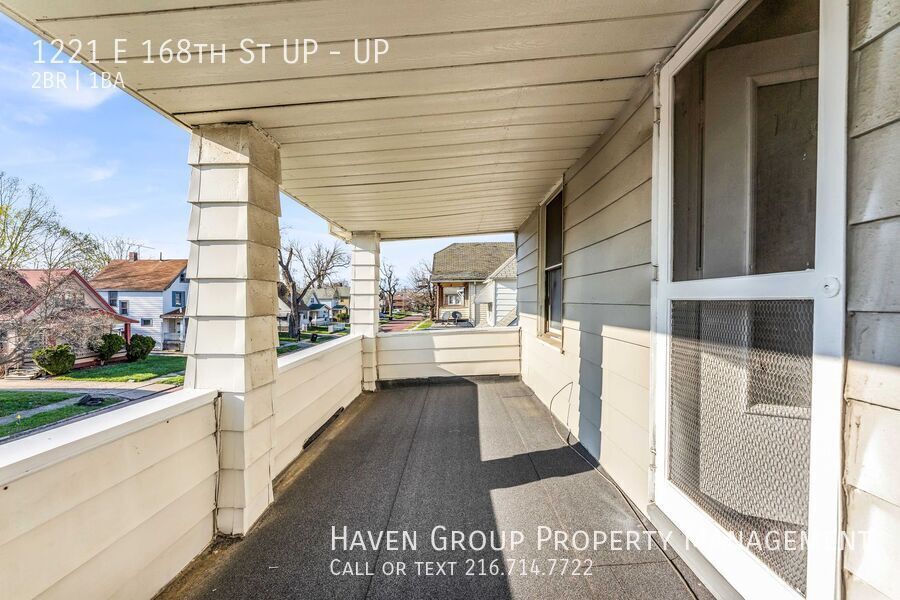 Welcome to 1221 E 168th St | UP Unit, Cleveland, OH 44110! This well-maintained 2-bedroom, 1-bath upper unit offers a comfortable and inviting living space in a convenient location. property image