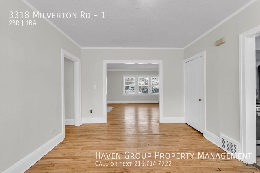 3318 Milverton Rd | Unit 1 DN, Shaker Heights - Spacious 2-bed 1-bath multi-family home! property image