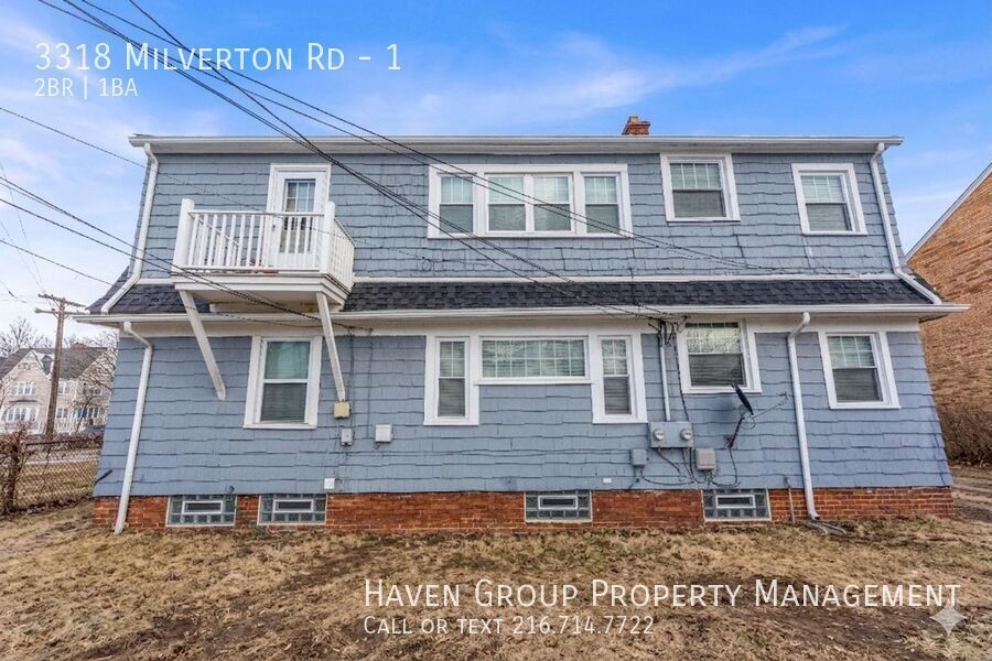 3318 Milverton Rd | Unit 1 DN, Shaker Heights - Spacious 2-bed 1-bath multi-family home! property image