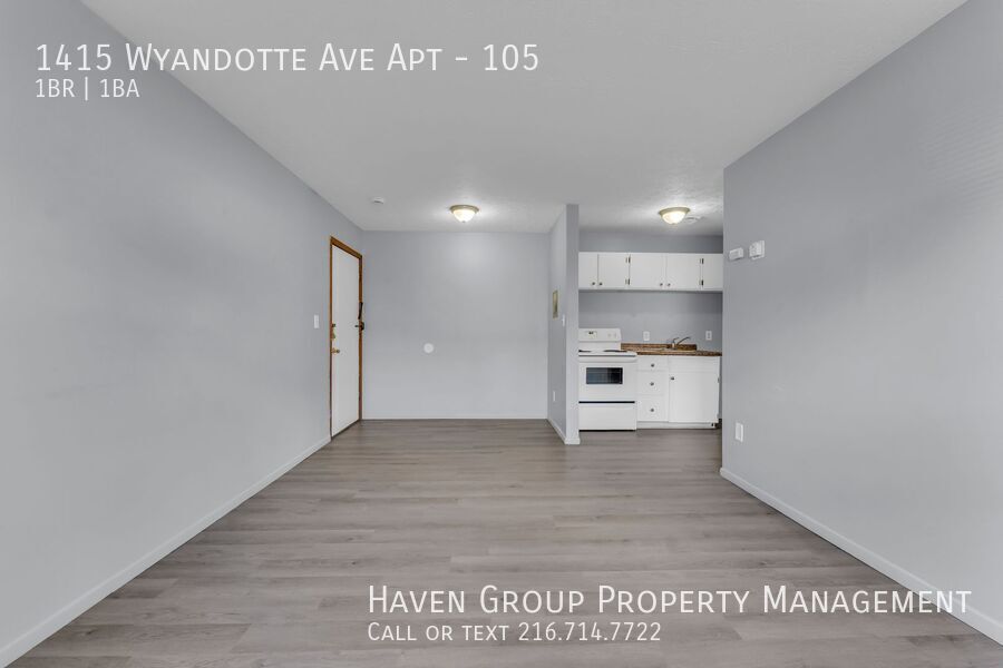 1415 Wyandotte Ave | Unit 105, Lakewood- Spacious 1-bed 1-bath multi-family home! Heat Included! property image