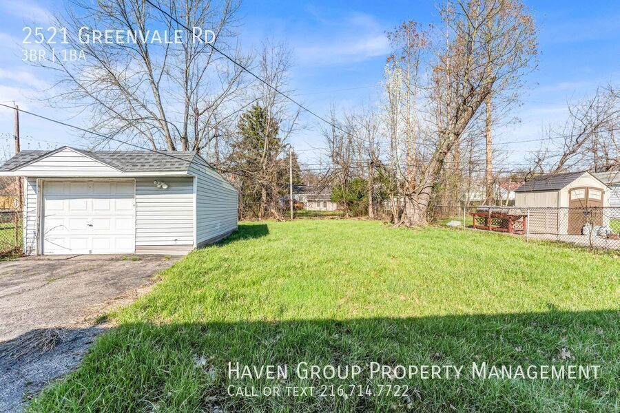 2521 Greenvale Rd, Cleveland - Spacious 3-bed 1-bath single-family home! property image