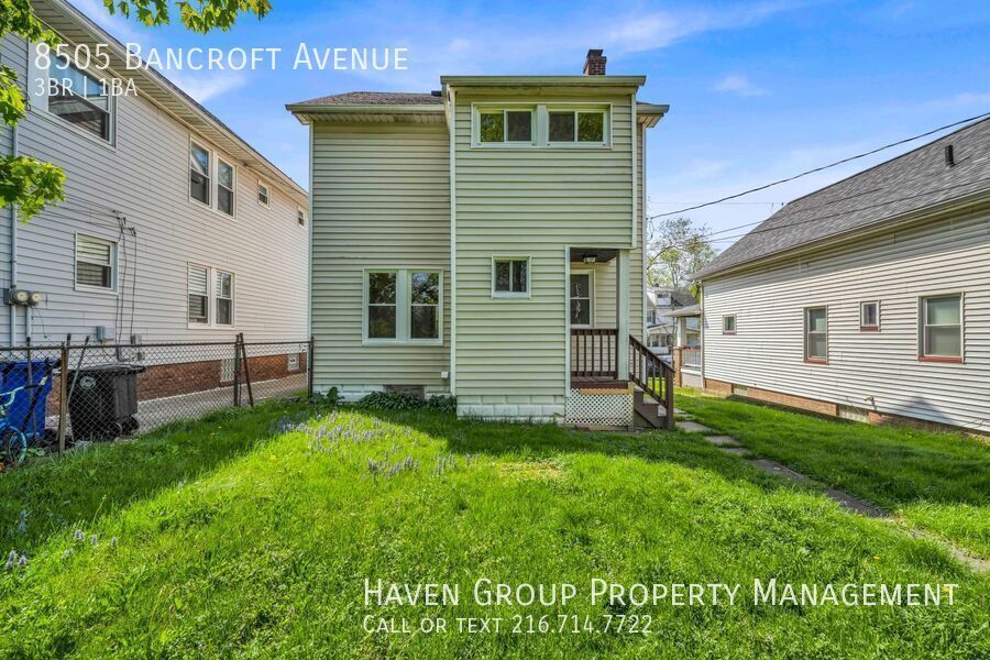 8505 Bancroft Ave, Cleveland - Spacious 3-bed 1-bath single-family home! property image