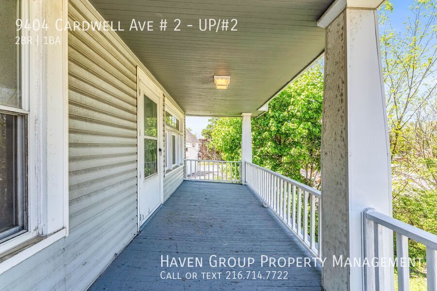 9404 Cardwell Ave | Unit 2 UP,  Cleveland - Spacious 2 bed 1 bath multi-family home! property image