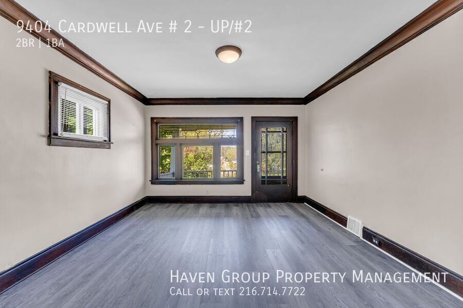 9404 Cardwell Ave | Unit 2 UP,  Cleveland - Spacious 2 bed 1 bath multi-family home! property image