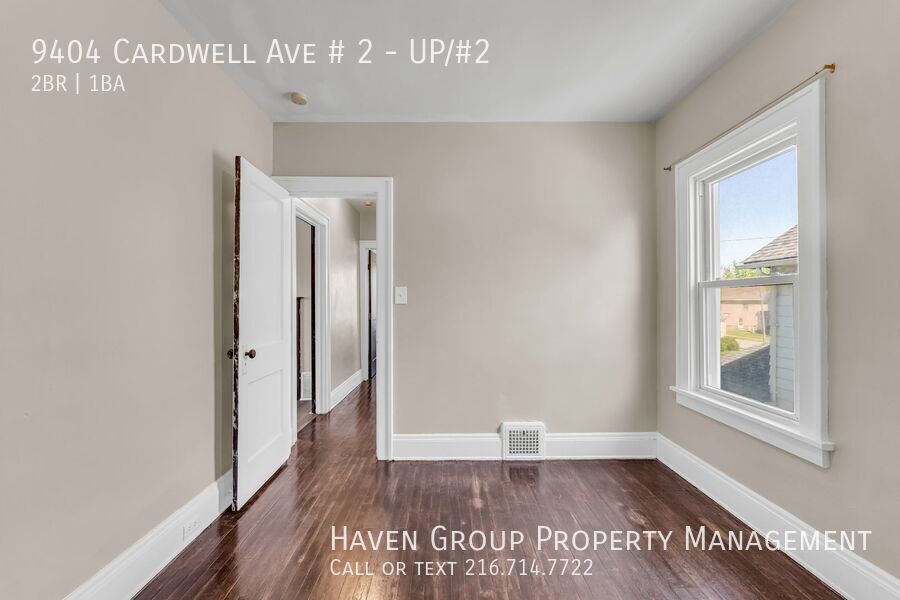 9404 Cardwell Ave | Unit 2 UP,  Cleveland - Spacious 2 bed 1 bath multi-family home! property image