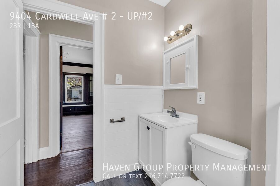 9404 Cardwell Ave | Unit 2 UP,  Cleveland - Spacious 2 bed 1 bath multi-family home! property image