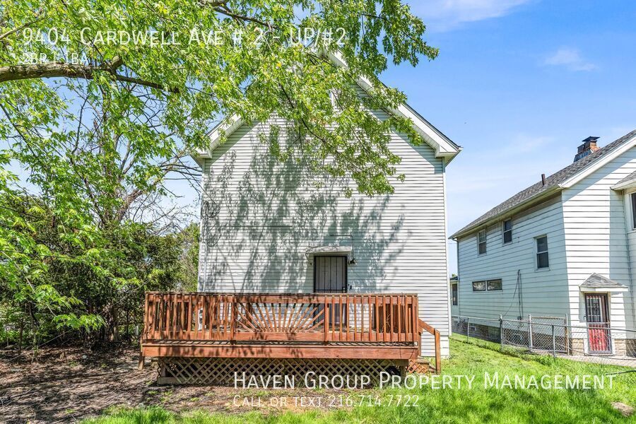 9404 Cardwell Ave | Unit 2 UP,  Cleveland - Spacious 2 bed 1 bath multi-family home! property image
