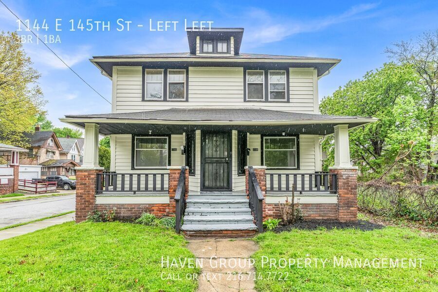 1144 E 145th St | Left, Cleveland, Ohio, 44110 - Spacious 3-bed 1-bath multi-family home! property image