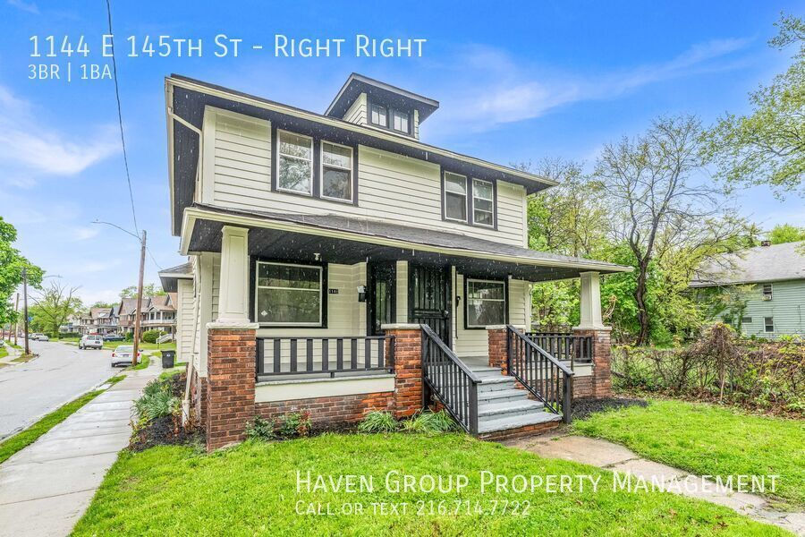 1144 E 145th St | Right, Cleveland, Ohio, 44110 - Spacious 3-bed 1-bath multi-family home! property image