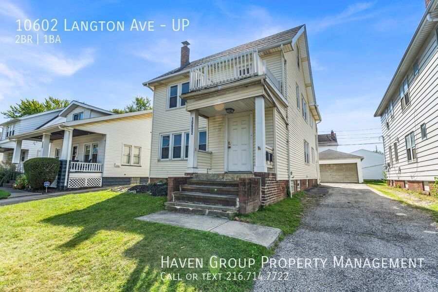 10602 Langton Ave | UP, Garfield Heights, Ohio, 44125 - Spacious 2-bed 1-bath multi-family home! property image