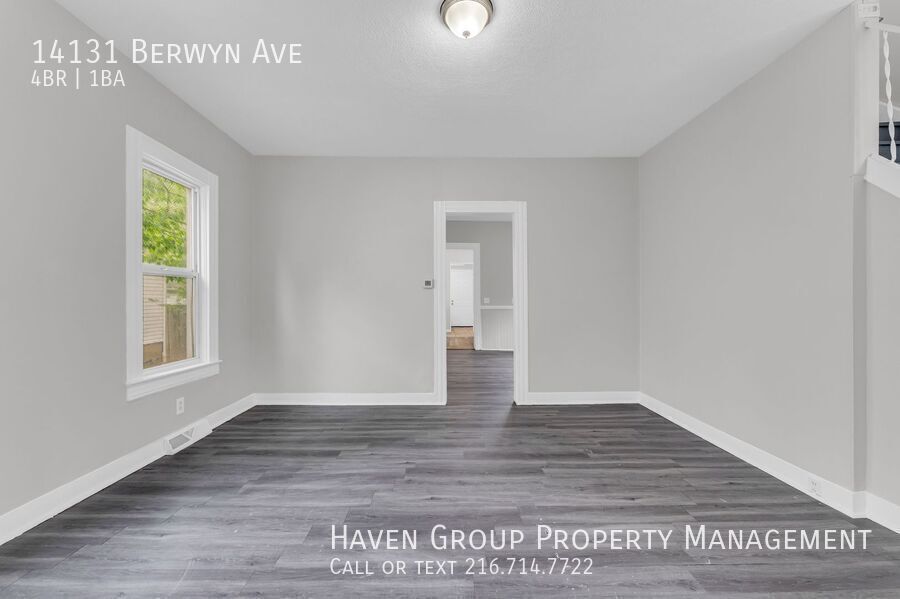 14131 Berwyn Ave, Cleveland, Ohio, 44111- Spacious 4-bed 1 -bath single-family home! property image