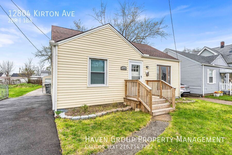 12804 Kirton Ave, Cleveland, Ohio, 44135- Spacious 2-bed 1 -bath single-family home! property image