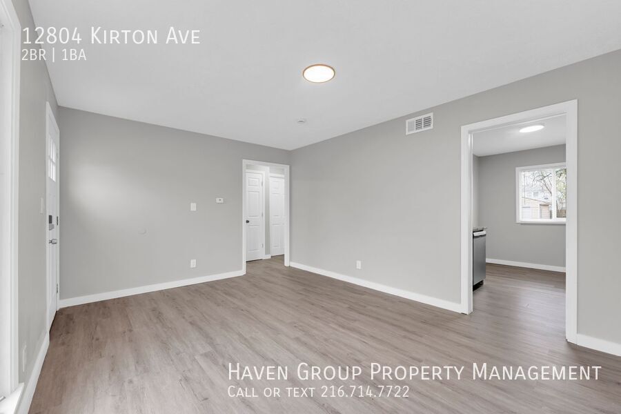 12804 Kirton Ave, Cleveland, Ohio, 44135- Spacious 2-bed 1 -bath single-family home! property image