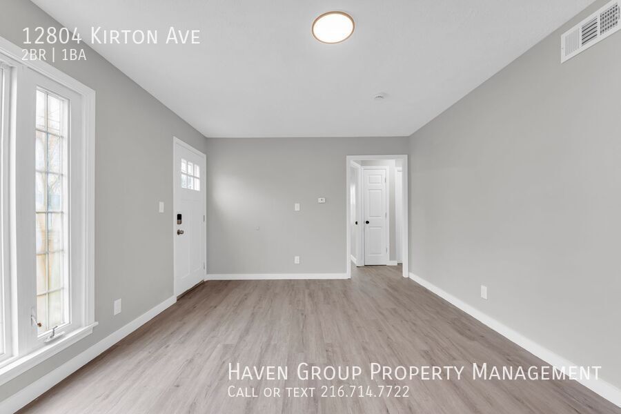 12804 Kirton Ave, Cleveland, Ohio, 44135- Spacious 2-bed 1 -bath single-family home! property image