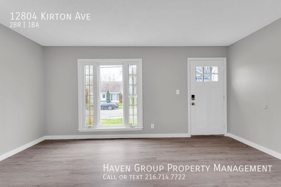 12804 Kirton Ave, Cleveland, Ohio, 44135- Spacious 2-bed 1 -bath single-family home! property image