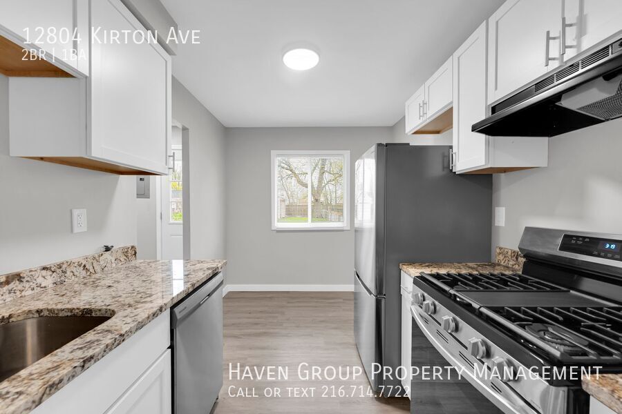 12804 Kirton Ave, Cleveland, Ohio, 44135- Spacious 2-bed 1 -bath single-family home! property image