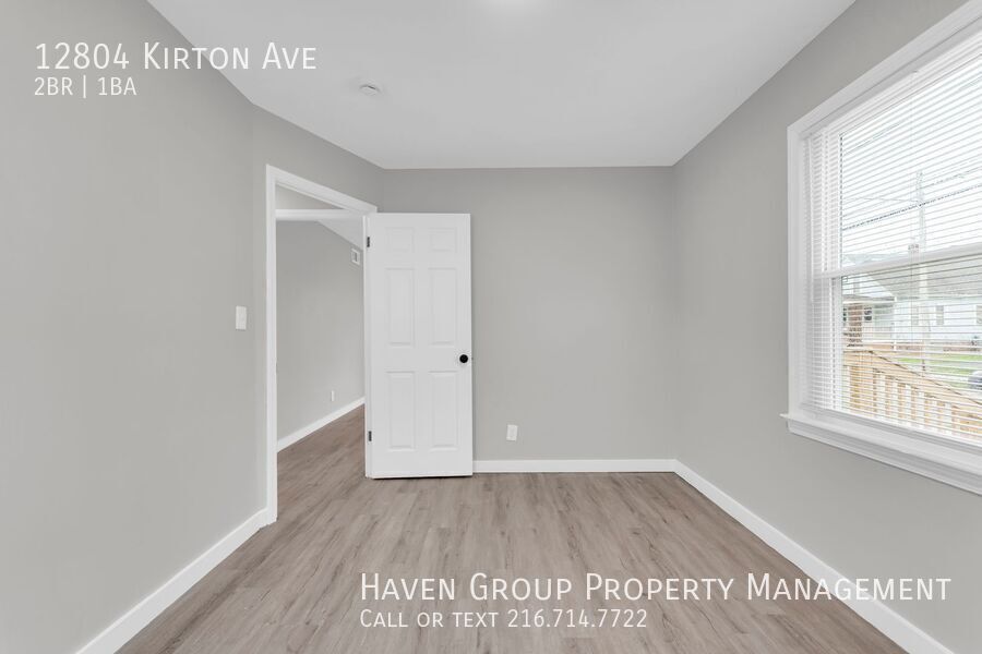 12804 Kirton Ave, Cleveland, Ohio, 44135- Spacious 2-bed 1 -bath single-family home! property image