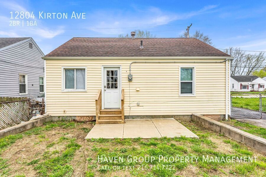 12804 Kirton Ave, Cleveland, Ohio, 44135- Spacious 2-bed 1 -bath single-family home! property image