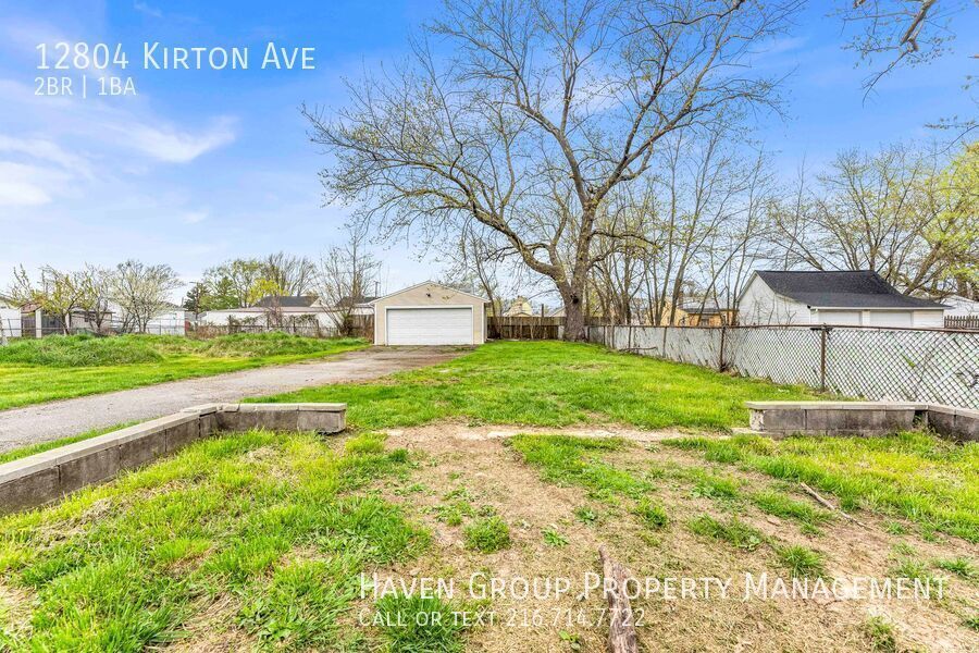 12804 Kirton Ave, Cleveland, Ohio, 44135- Spacious 2-bed 1 -bath single-family home! property image