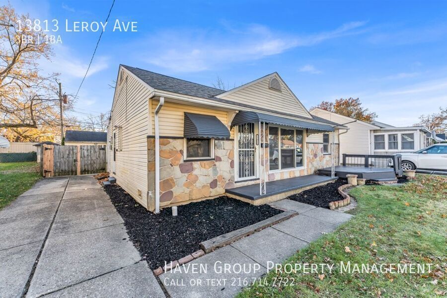 13813 Leroy Ave, Cleveland, Ohio, 44135- Spacious 3-bed 1 -bath single-family home! property image