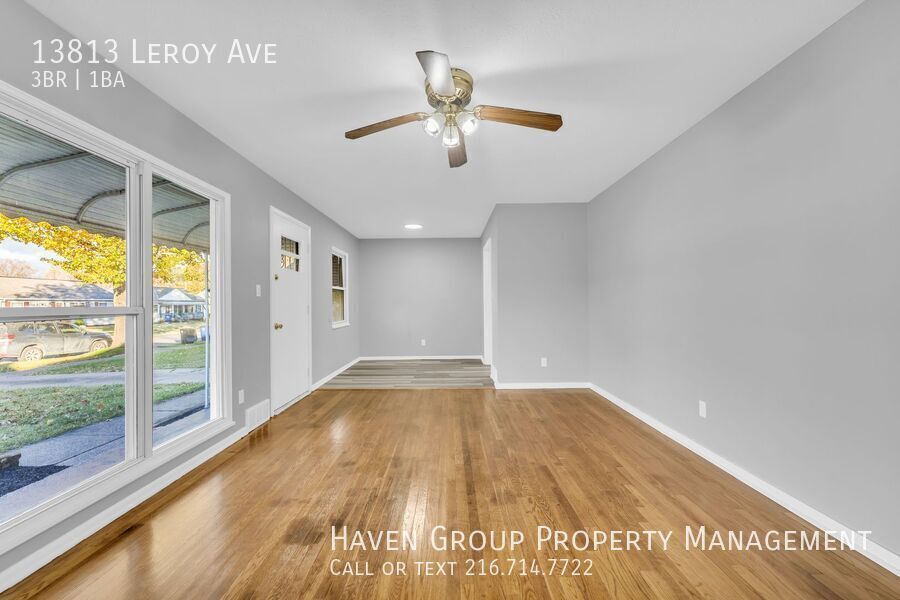 13813 Leroy Ave, Cleveland, Ohio, 44135- Spacious 3-bed 1 -bath single-family home! property image