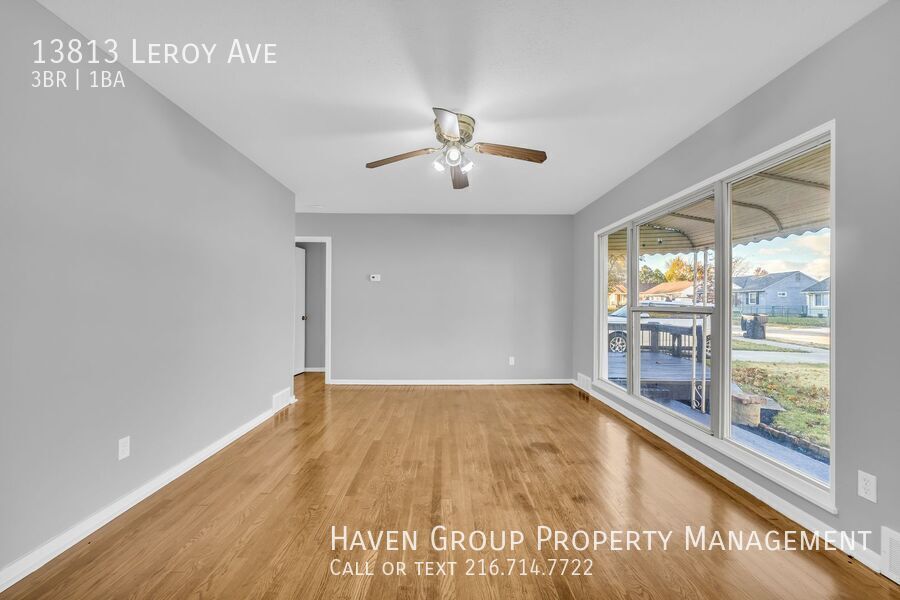 13813 Leroy Ave, Cleveland, Ohio, 44135- Spacious 3-bed 1 -bath single-family home! property image