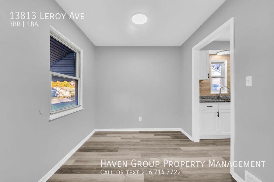 13813 Leroy Ave, Cleveland, Ohio, 44135- Spacious 3-bed 1 -bath single-family home! property image