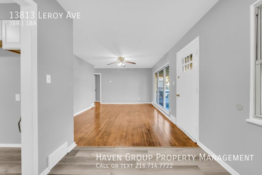 13813 Leroy Ave, Cleveland, Ohio, 44135- Spacious 3-bed 1 -bath single-family home! property image