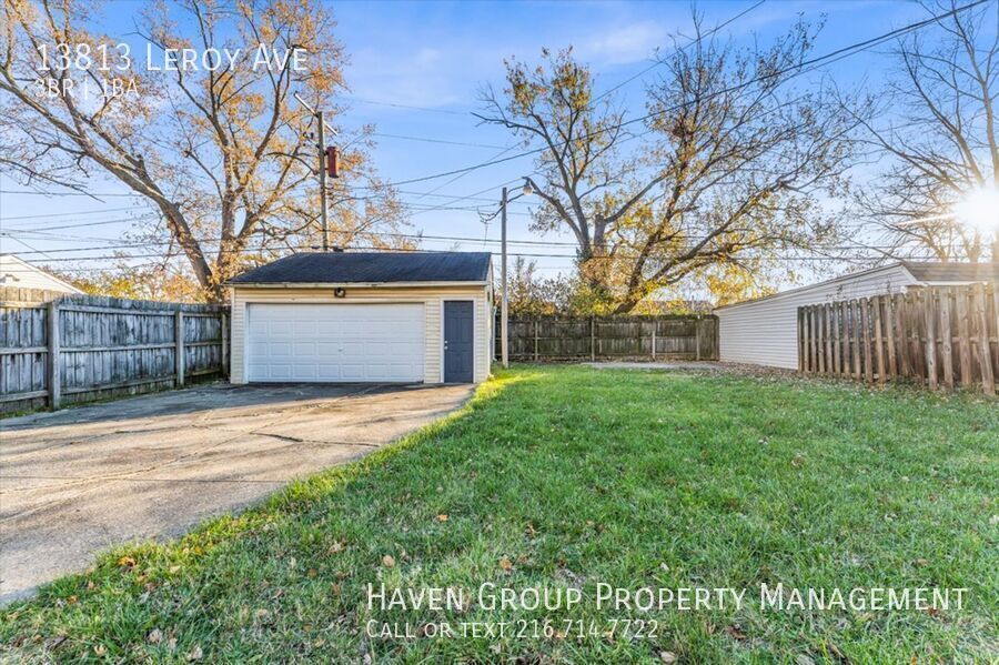 13813 Leroy Ave, Cleveland, Ohio, 44135- Spacious 3-bed 1 -bath single-family home! property image