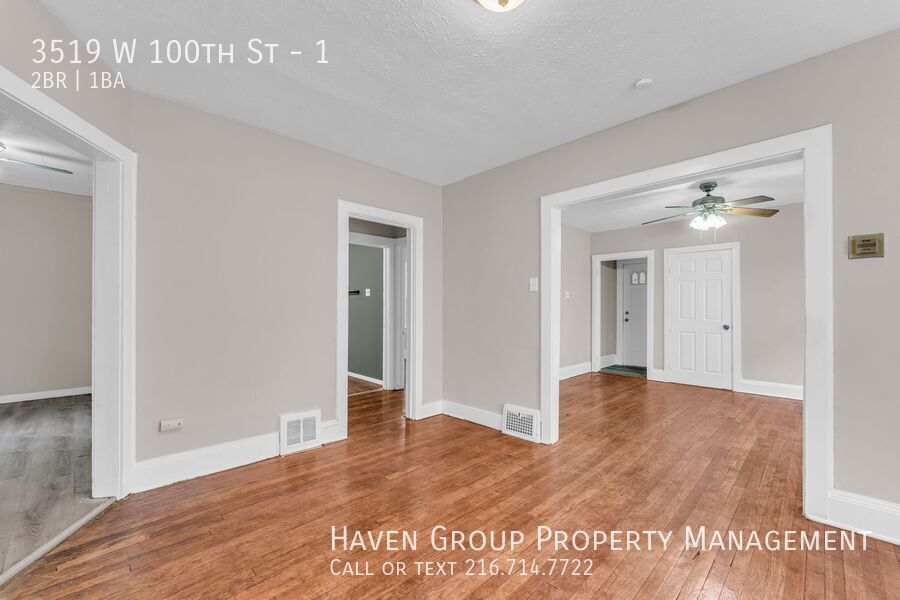 3519 W 100th St | Unit 1, Cleveland, Ohio, 44111 - Spacious 2-bed 1-bath multi-family home! property image