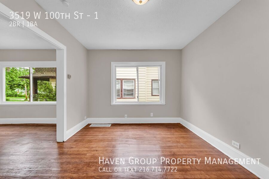 3519 W 100th St | Unit 1, Cleveland, Ohio, 44111 - Spacious 2-bed 1-bath multi-family home! property image