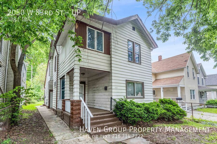 2050 W 83rd St | UP, Cleveland, Ohio, 44102 - Spacious 3-bed 1-bath multi-family home! property image