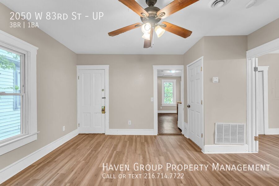 2050 W 83rd St | UP, Cleveland, Ohio, 44102 - Spacious 3-bed 1-bath multi-family home! property image