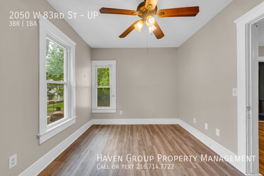 2050 W 83rd St | UP, Cleveland, Ohio, 44102 - Spacious 3-bed 1-bath multi-family home! property image