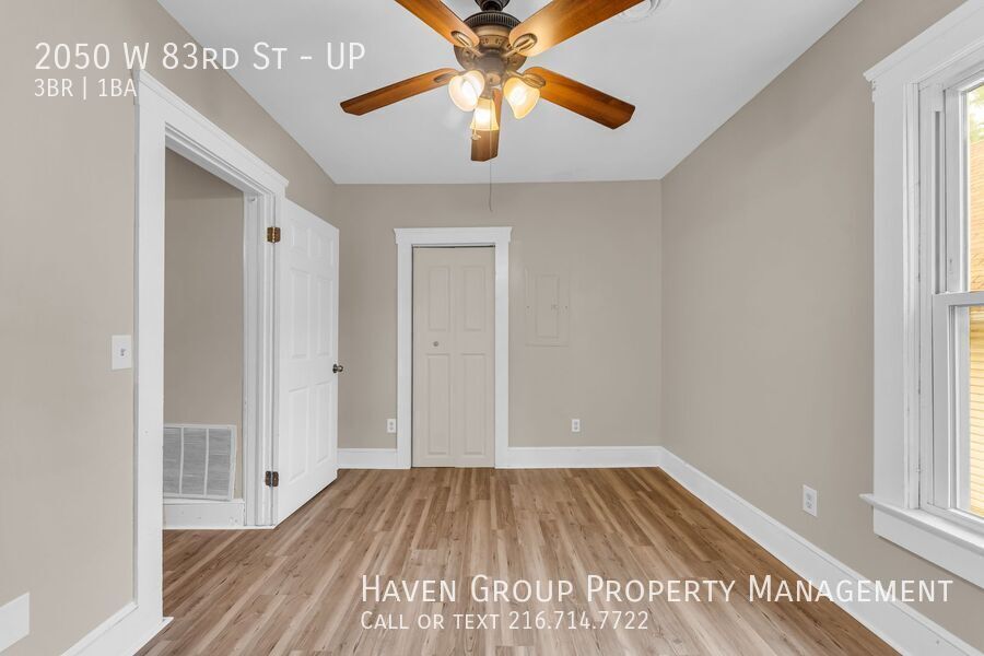 2050 W 83rd St | UP, Cleveland, Ohio, 44102 - Spacious 3-bed 1-bath multi-family home! property image