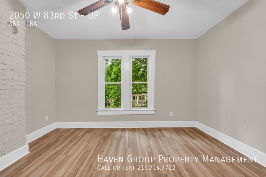 2050 W 83rd St | UP, Cleveland, Ohio, 44102 - Spacious 3-bed 1-bath multi-family home! property image