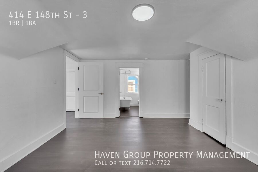 414 E 148th St | Unit 3, Cleveland, Ohio, 44110 - Spacious 1-bed 1-bath multi-family home! property image
