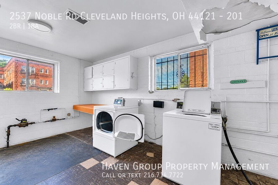 2537 Noble Rd | Apt 201, Cleveland Heights, Ohio, 44121 - Spacious 2-bed 1-bath apartment! property image
