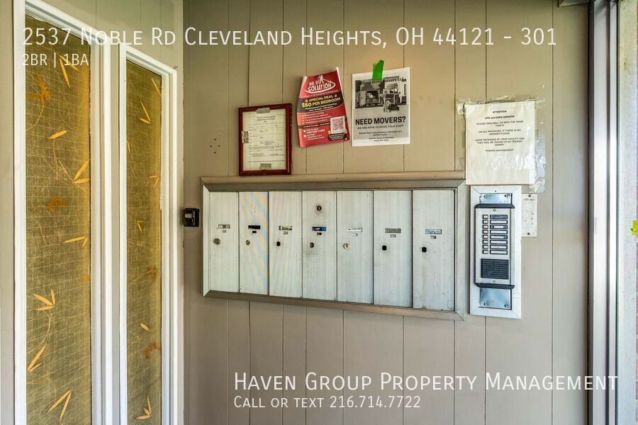 2537 Noble Rd | Apt 301, Cleveland Heights, Ohio, 44121 - Spacious 2-bed 1-bath apartment! property image