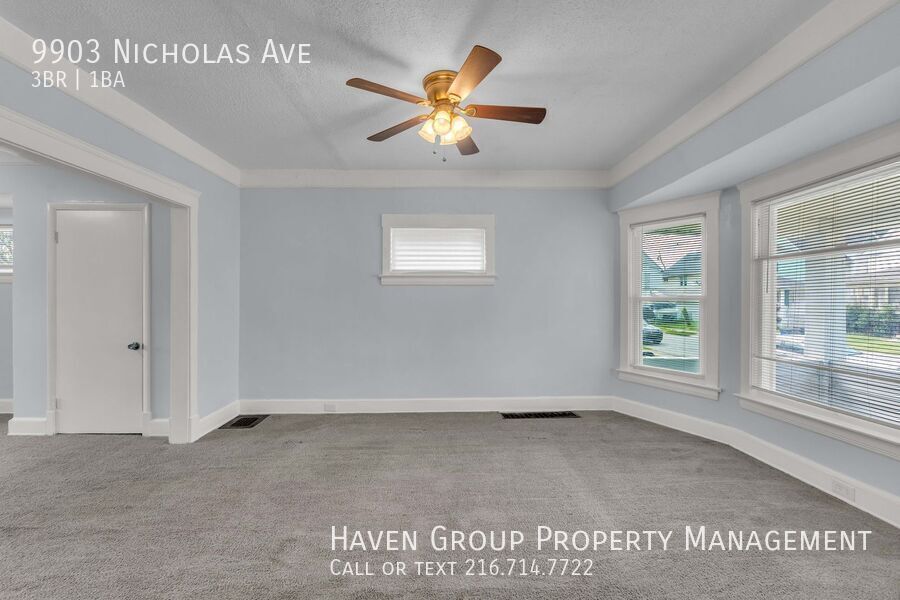 9903 Nicholas Ave, Cleveland, Ohio, 44102- Spacious 3-bed 1 -bath single-family home! property image