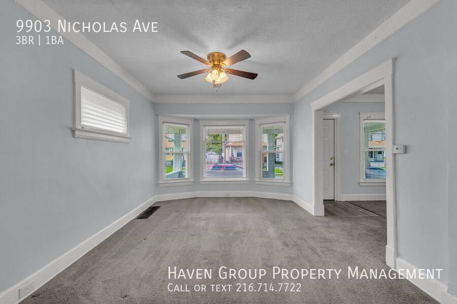 9903 Nicholas Ave, Cleveland, Ohio, 44102- Spacious 3-bed 1 -bath single-family home! property image