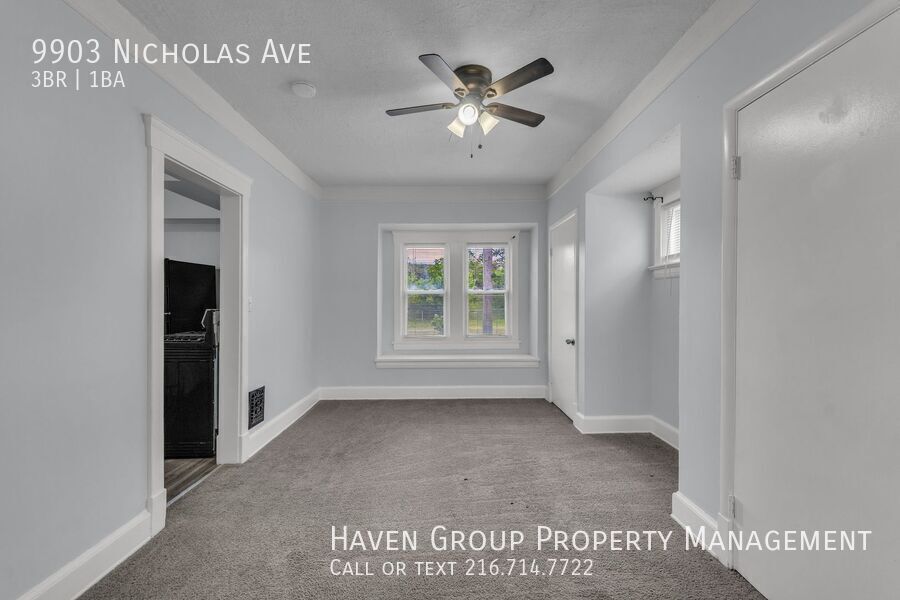 9903 Nicholas Ave, Cleveland, Ohio, 44102- Spacious 3-bed 1 -bath single-family home! property image