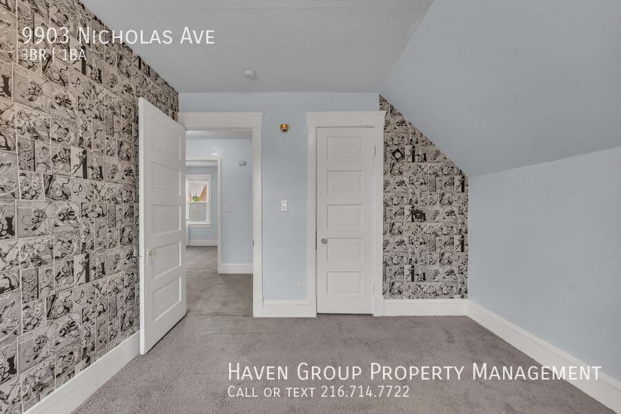 9903 Nicholas Ave, Cleveland, Ohio, 44102- Spacious 3-bed 1 -bath single-family home! property image