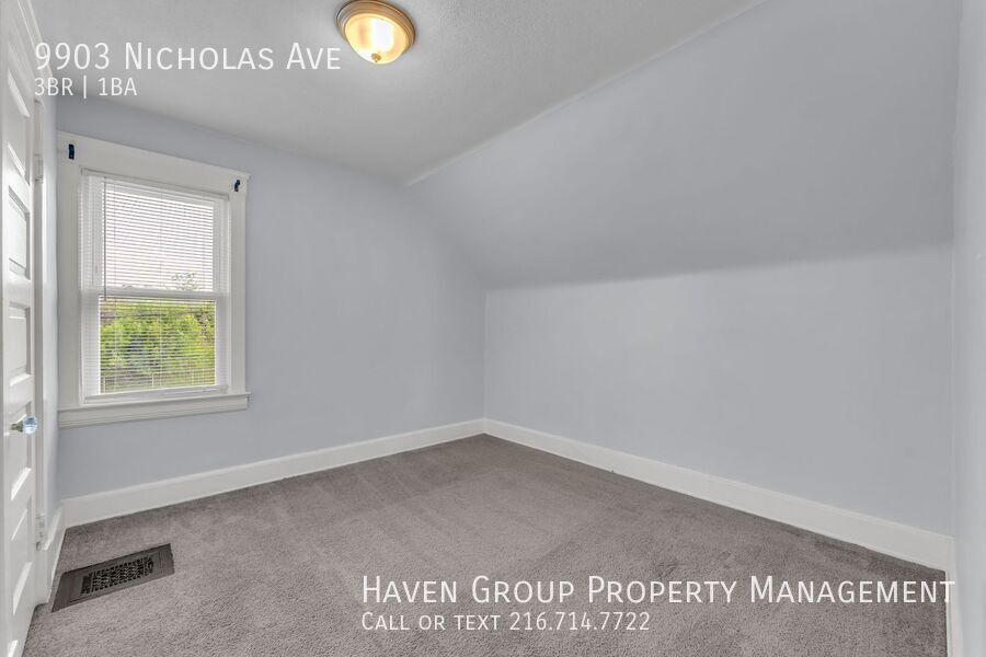 9903 Nicholas Ave, Cleveland, Ohio, 44102- Spacious 3-bed 1 -bath single-family home! property image