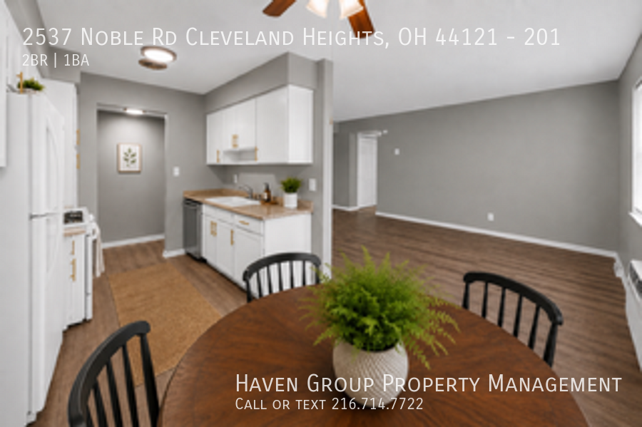 2537 Noble Rd | Apt 201, Cleveland Heights, Ohio, 44121 - Spacious 2-bed 1-bath apartment! property image