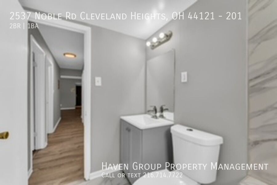 2537 Noble Rd | Apt 201, Cleveland Heights, Ohio, 44121 - Spacious 2-bed 1-bath apartment! property image