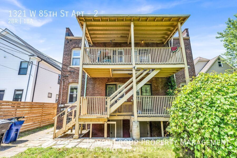 1321 W 85th St | Apt 2, Cleveland, Ohio, 44102 - Spacious 2-bed 1-bath apartment! property image