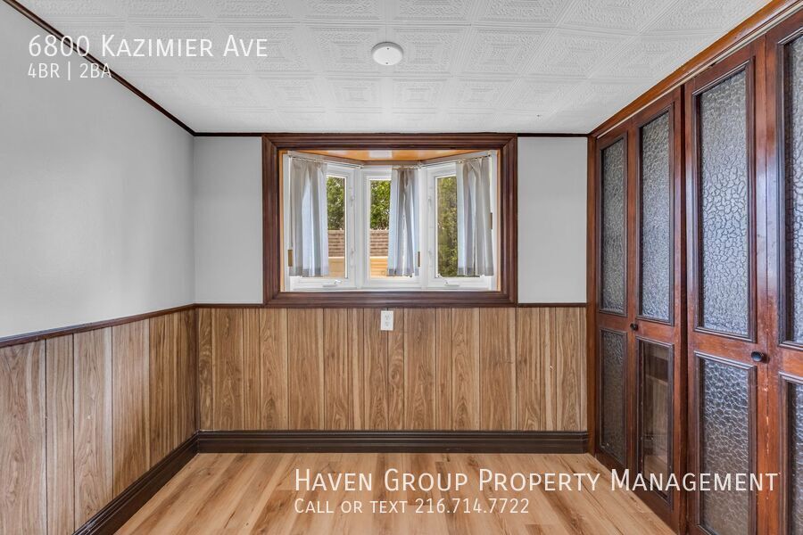 6800 Kazimier Ave, Cleveland, Ohio, 44105- Spacious 4-bed 2-bath single-family home! property image
